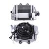 Oil Cooler Radiator Motorcycle Radiator Cooler Cooling Water Tank/Fit For zongshen/Fit For loncin/Fit For lifan 150cc 200cc 250cc radiator(A) view 2