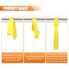 ZIMISI 8PCS Soft Loop Tie Down Straps, 1"x 12" Loop Straps with 4500Lbs Breaking Strength & 1500Lbs Load Capacity, Motorcycle Tie Down Straps for Securing ATV, UTV, Dirt Bikes, Lawn Equipment (Orange) view 4