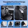 Fit Mazda 3 Seat Covers Custom Fit for Mazda 3 2010-2026 2027, Black view 4