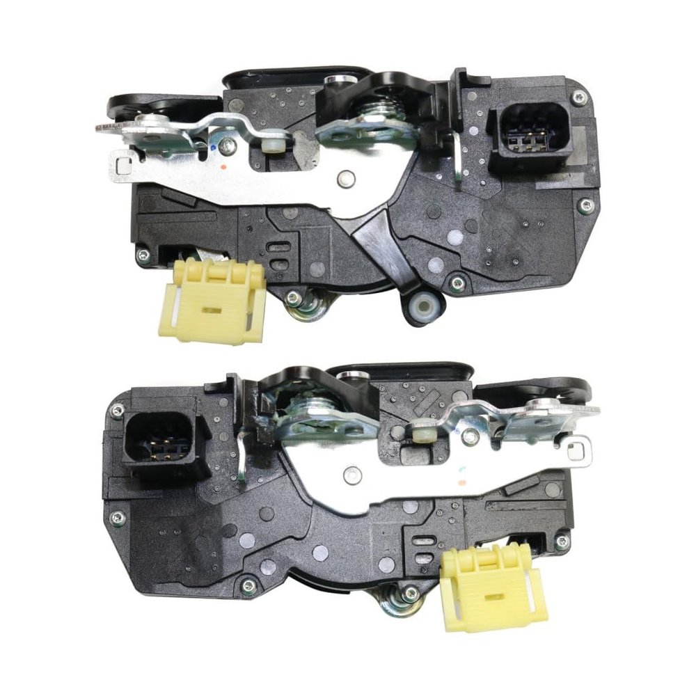 KarParts360 For Pontiac Torrent 2006 2007 2008 2009 Door Lock Actuators Driver And Passenger Side | Pair | Front | 5-Prong Blades | Male Terminal | 1 Female Connector | For 88980997, 88980998