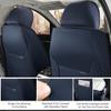 AFUNTIO for Pickup Truck GMC Canyon 2004-2024 2025 Seat Covers,Car Seat Cover Protector,Waterproof Front Car Seat Covers(Luxury-Blue&White) view 2