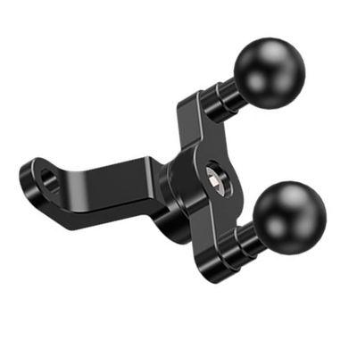 ESTCNK Motorcycle Fork Stem Mount 25.4mm/1in Balls Base Adapter for Secure Phone Mounting on Multiple Bike Brands