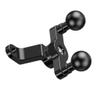 ESTCNK Motorcycle Fork Stem Mount 25.4mm/1in Balls Base Adapter for Secure Phone Mounting on Multiple Bike Brands view 1