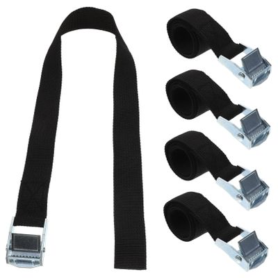 NUOBESTY 5pcs Capacity Ratchet Straps Cam Buckle for Boat Trailer Roof Racks Luggage Heavy Duty Tie Down Straps