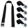 NUOBESTY 5pcs Capacity Ratchet Straps Cam Buckle for Boat Trailer Roof Racks Luggage Heavy Duty Tie Down Straps view 1