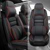 AFUNTIO for Lexus UX 250h 2019-2024 Seat Covers,Car Seat Cover Protector,Waterproof Front Car Seat Covers(Luxury-Black&Red) view 1