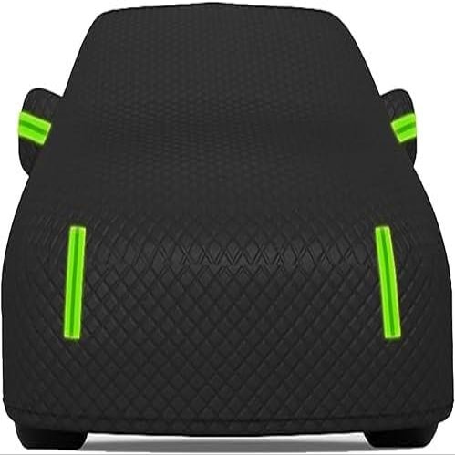 Anti-Hail Car Cover Compatible for Ford Explorer from 1995 to 20255-Layer Hail Protector Car CoverHeavy Duty Waterproof SUV/Sedan Protector with Reflective Strips,Windproof