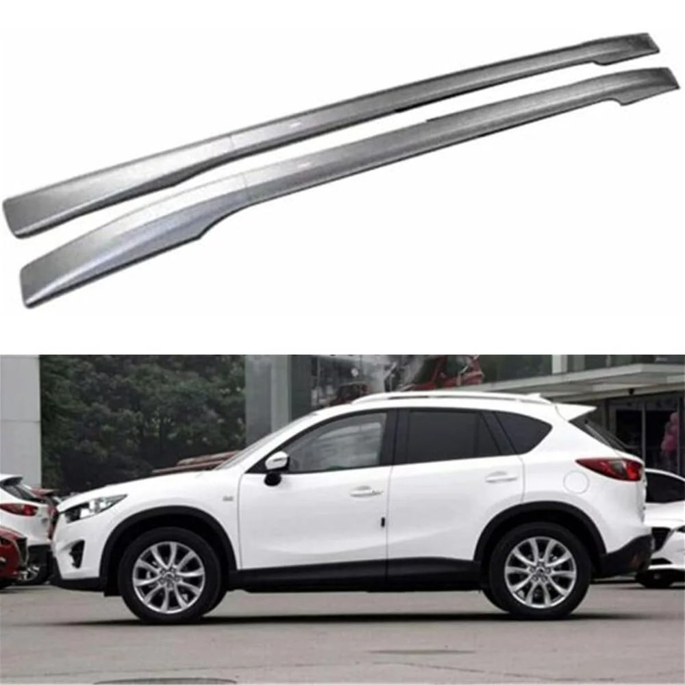 2Pcs Fits for Mazda CX-5 CX5 2012 2013 2014 2015 2016 Side Roof Rails Roof Rack Side Rail Bars