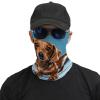 LYHVSFJW Multipurpose Neck Gaiter Dachshund Weiner Pet Dog Balaclava Face Mask Scarf Headwear Breathable Face Cover view 3