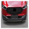 DACOLWZING Front Lip Rear Diffuser Spoiler Side Skirt Racing Grills Cover Compatible for Mazda CX30 CX-30 2020-2022 ABS Black(Front lip) view 3