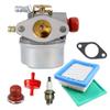 640025 Carburetor for Tecumseh OH195XA OH195EA OHH45 OHH50 OHH55 OHH60 OHH65 4.5HP 5HP 5.5HP 6HP 6.5HP OHH OHV engine carb Replaces # 640004 640014 640025 640025C 640025B 640017 640117 640117B view 1