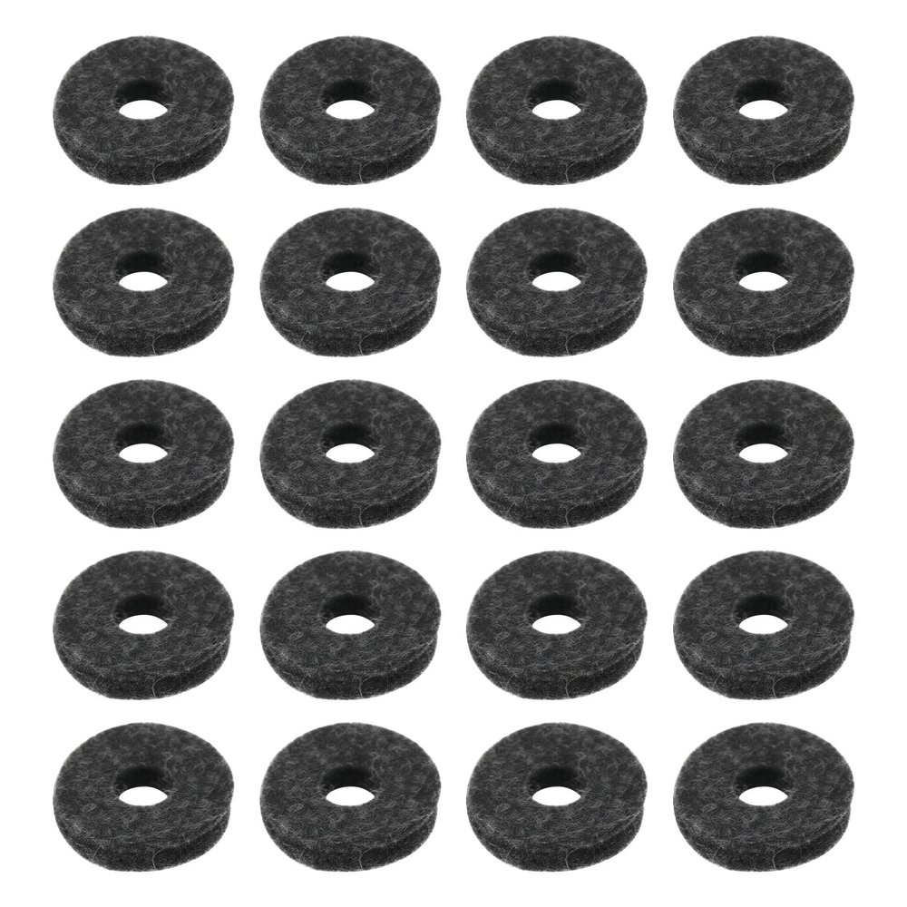 Briny River 50pcs Black Smoke Stack Felt Gasket 671-181, 19x7x4mm, Compatible with Lionel 2026 675 2025 671