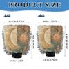 KLL 2 Pack Car Wash Mitts Non Scratch Car Cleaning Mitt M Boho Vintage Moon and Sun view 3