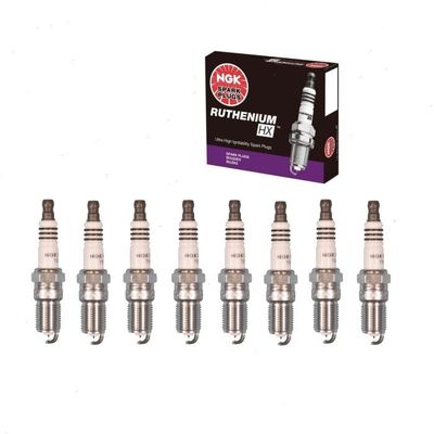 8 pc NGK Ruthenium HX Spark Plugs for Chevrolet Avalanche 1500 2002-06