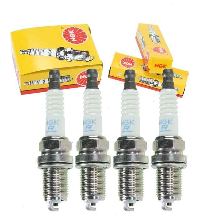 4 pc NGK Standard Spark Plugs compatible with Subaru Forester 2.5L H4 1999-2004