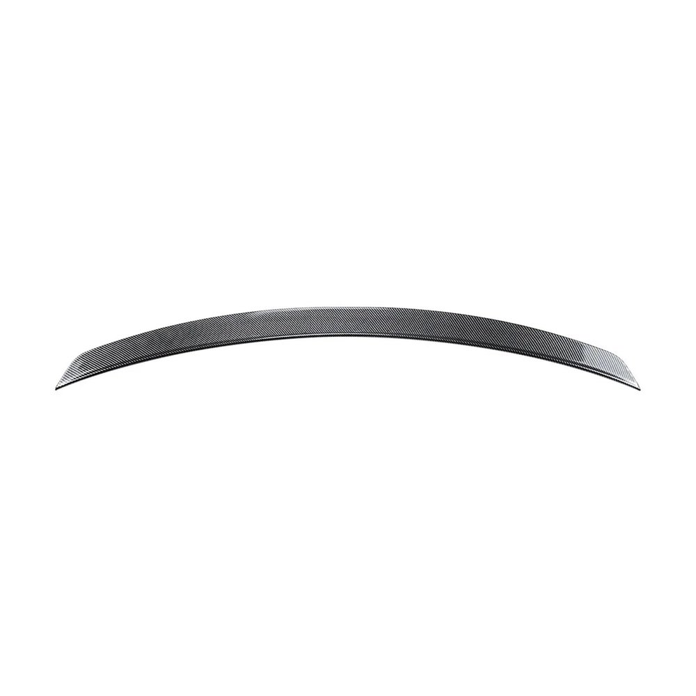 Compatible for Mercedes W214 E Class E260 E300 E350e E400e E53 E63 2024 2025 AMG Car Rear Trunk Spoiler Trim Roof Tail Wing Body Kit Trim(Carbon Look)