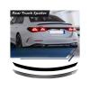 Compatible for Mercedes W214 E Class E260 E300 E350e E400e E53 E63 2024 2025 AMG Car Rear Trunk Spoiler Trim Roof Tail Wing Body Kit Trim(Carbon Look) view 2