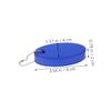 BESPORTBLE 4pcs Elegant Oval Boat Key Float Keychain Floating Keyring Foam Buoy for Outdoor view 2