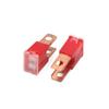 10Pcs 32V 50A Red Plastic Push-in Type Male PAL Blades Fuse for Cars Vehicle view 3
