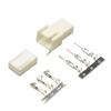 AICNRUT 10-50Sets 2510 2540 2.54 Mm KF2510 KF2540 Male Female Housing Connector With Terminals 2.54mm Pitch Black White Color AICNRUT(3Pin White Set,20Sets) view 1
