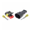 1 set 2 pins 282080-1 282104-1 Automotive Wiring Harness Waterproof Male and Female Docking Automotive Wiring Connector(1 Set female) view 3