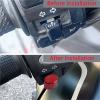 Accessories CNC Aluminum Switch Button Turn Signal Key Cap Compatible with Yamaha Tenere 700 Tenere700 view 4
