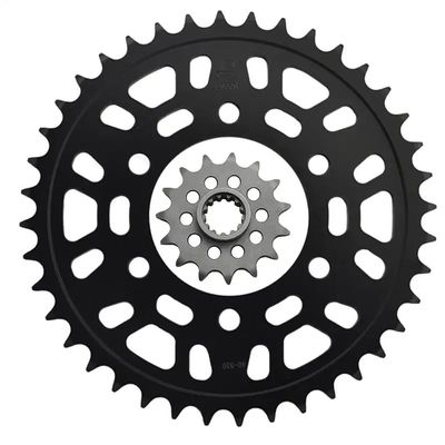 520 Motorcycle Front Rear Sprocket Kits Compatible with ZX-6R ZX636 ZX6R ZX600 1998-2002 ZX-6RR ZX600N 2005-2006(16T 41T)