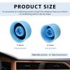 MUQIDA 2PCS Replacement Valve Caps for Car Air Conditioning, Leakproof R134a A/C System Charging Port Cover, Vehicle Air Conditioner High and Low Pressure Valve Cap Dustproof Cover view 2