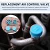 MUQIDA 2PCS Replacement Valve Caps for Car Air Conditioning, Leakproof R134a A/C System Charging Port Cover, Vehicle Air Conditioner High and Low Pressure Valve Cap Dustproof Cover view 4