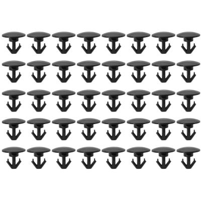 KAYNSARY 20/40PCS Clips Fit for Nissan for Qashqai for X-Trail for Dualis for Rogue for Sport Rear Door Rubber Seals Trim Weatherstrip Retainer Fastener Rivet(40 Pcs)