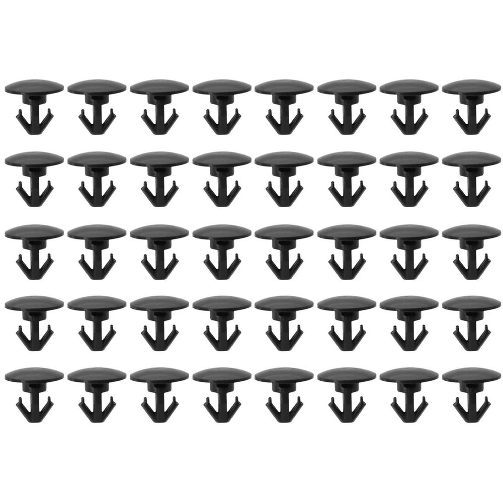 KAYNSARY 20/40PCS Clips Fit for Nissan for Qashqai for X-Trail for Dualis for Rogue for Sport Rear Door Rubber Seals Trim Weatherstrip Retainer Fastener Rivet(40 Pcs)