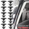 KAYNSARY 20/40PCS Clips Fit for Nissan for Qashqai for X-Trail for Dualis for Rogue for Sport Rear Door Rubber Seals Trim Weatherstrip Retainer Fastener Rivet(40 Pcs) view 2