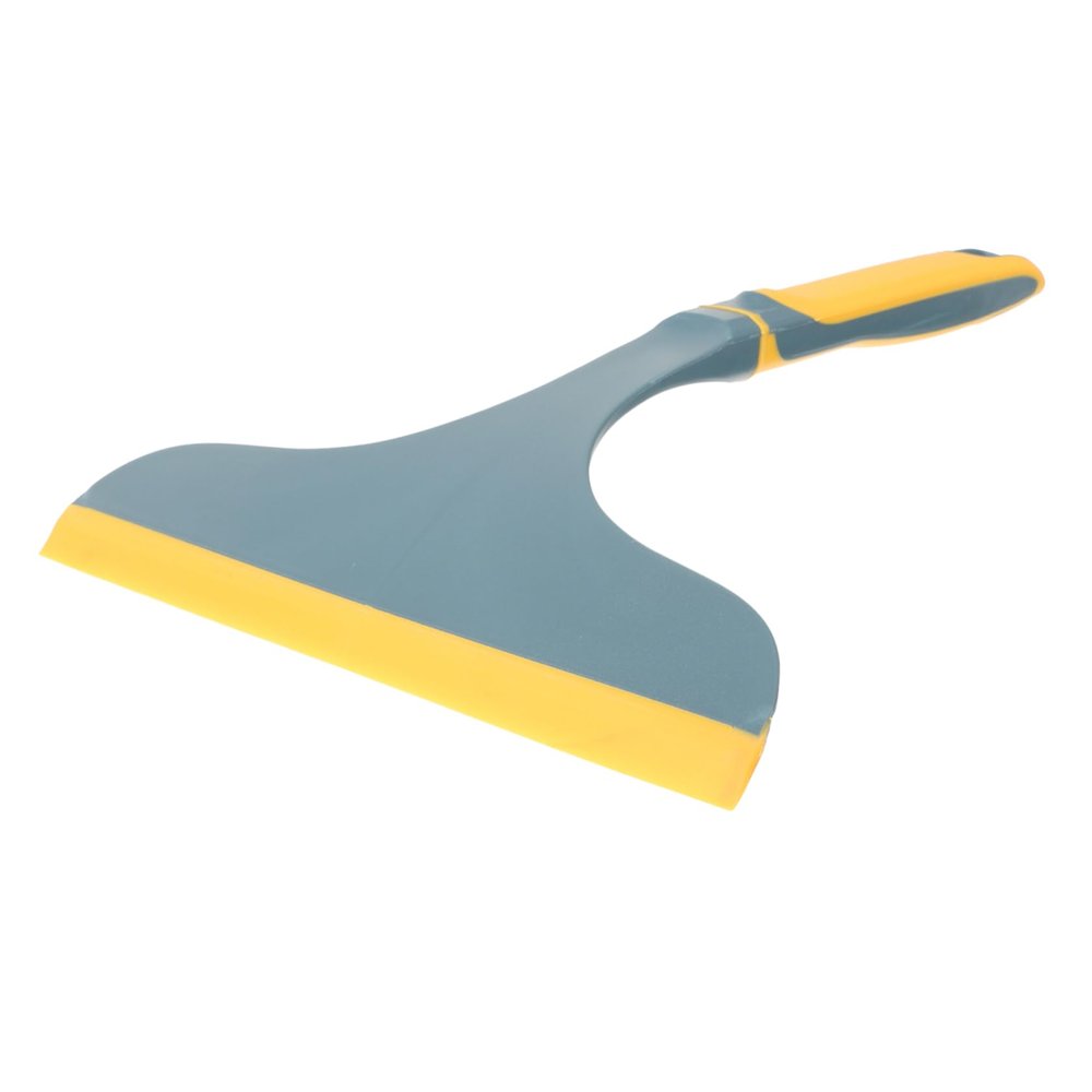 JUMPLAWN Professional Glass Cleaning Tool Double-Sided Window Squeegee for Home Use Bathroom Car Sturdy Plastic Ergonomic Handle for Shower Doors and Windshields