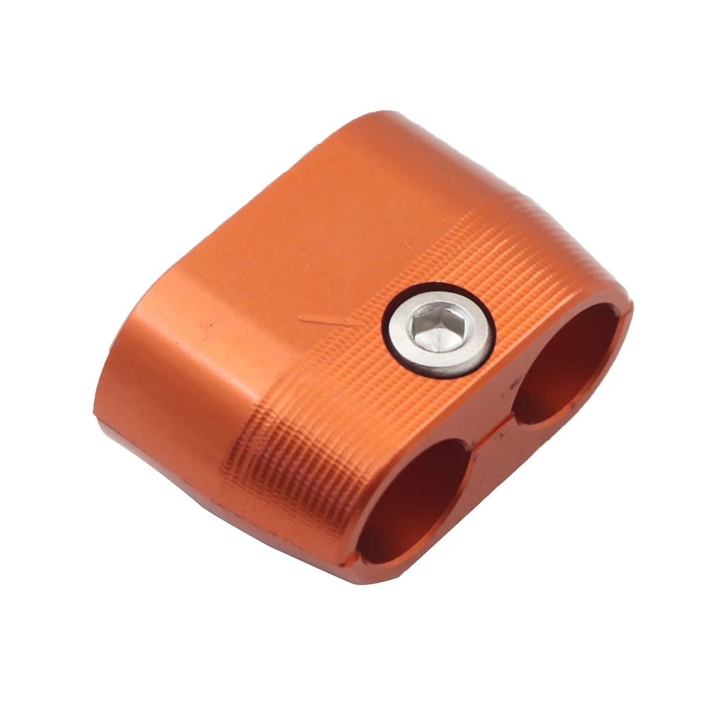 Throttle Cable Protector Guard Compatible with 250 350 450 500 EXC EXCF SX SXF XCF FE TE DRZ400 S SM YZ250F(Orange)