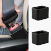 fccairms 2Pcs Seat Belt Buckle Holder, Silicone Auto Seat Belt Buckle Booster, Keep Upright and Stable. view 1