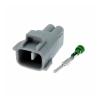 1 set 2 pins 6189-0175 Automotive Steering Wire Cable Automotive Waterproof Connector Connector(1 Set male) view 1