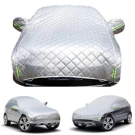 Hail Protector Car Cover Compatible for Honda Pilot 2003-2025, 5-Layer Padded Anti-Hail Car CoverHeavy Duty Waterproof SUV/Sedan Protector
