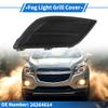 Partuto Fog Light Grill Front Lower Bumper Fog Light Cover Inserts No.26264614 for Chevrolet Sail 2015-2018 Black ABS 1 Pc Front Right Car view 2