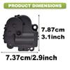 YiZenion HVAC Heater Blend Door Actuator with 2 Pins, Compatible with Chevrolet Corvette 2004-2013, Buick Allure 2005-2009, Cadillac 2004-2009, Replaces 604-108, 10325404, 10356910 view 2