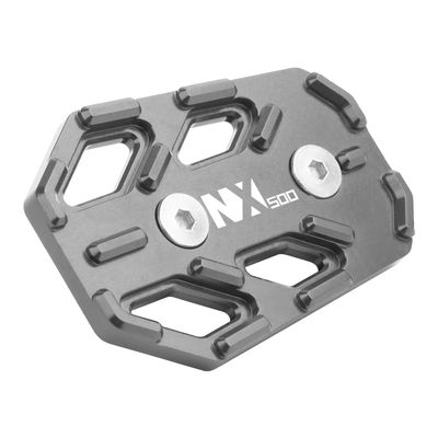 MotHeartZero Motorcycle Brake Pedal Extender For NX500 2024-2025 Ergonomic Non-Slip Easy-Install nx500 Accessories (Gray)