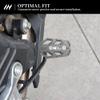 MotHeartZero Motorcycle Brake Pedal Extender For NX500 2024-2025 Ergonomic Non-Slip Easy-Install nx500 Accessories (Gray) view 2