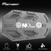 MotHeartZero Motorcycle Brake Pedal Extender For NX500 2024-2025 Ergonomic Non-Slip Easy-Install nx500 Accessories (Gray) view 4