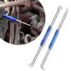 Salior 2PCS CarbonSteel Hook Tool and Pick Set,Double End Pick and Hook Set Auxiliary Dismantling Fittings,Universal O Ring Pick Set and Hook Tool Car Accessories Fit for Most Cars (Blue) view 1