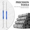 Salior 2PCS CarbonSteel Hook Tool and Pick Set,Double End Pick and Hook Set Auxiliary Dismantling Fittings,Universal O Ring Pick Set and Hook Tool Car Accessories Fit for Most Cars (Blue) view 3