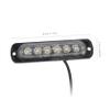 OSOLADY Car LED Light LED Flashing Warning Light for Trucks and Motorcycles Easy to Install Durable Shell Long Lifespan Hours Fit view 2