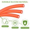 YELARXI Fuel Line Hose Tube, Petrol Fuel Gas Line Pipe Hose Tubing, 1/4" ID 3.3 ft Fit for Small Engine String Trimmer Chainsaw Blower Lawn Mower and Other Power Tools (Red) view 4