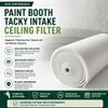 Sankair Spray Booth Ceiling Filter, High-Capacity Intake Air Filter for Downdraft Booths (2/case, 38" x 134") view 2