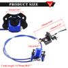 PRO BAT Rear ATV Brake Kit with Brake Master Cylinder Caliper view 2