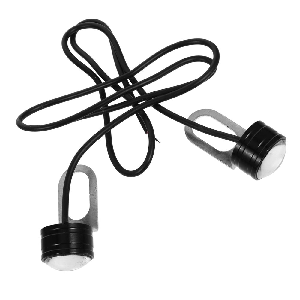 CTIRCHIU 2Pcs LED Marker Light for Motorcycle High Brightness Low Power Consumption Easy Installation Design Night Riding Safety