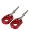 USTPO Motorcycle 2pcs 12mm Chain Adjuster Tensioner Swingarm Spool Tensioner Tension Adjuster CNC Universal for CRF 110 CRF110 CRF110F CRF110F 2013-2025 Dirt Pit Bike Red view 3